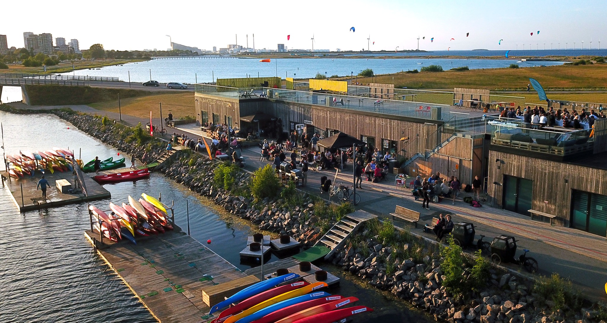 Kajakhotellet Flagship Hub at Amager Beach Park